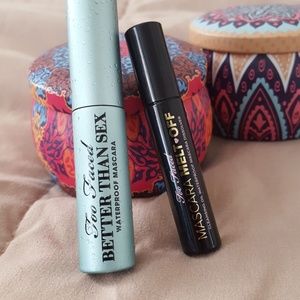 NWOT Too Faced Better Than Sex Mascara & Remover
